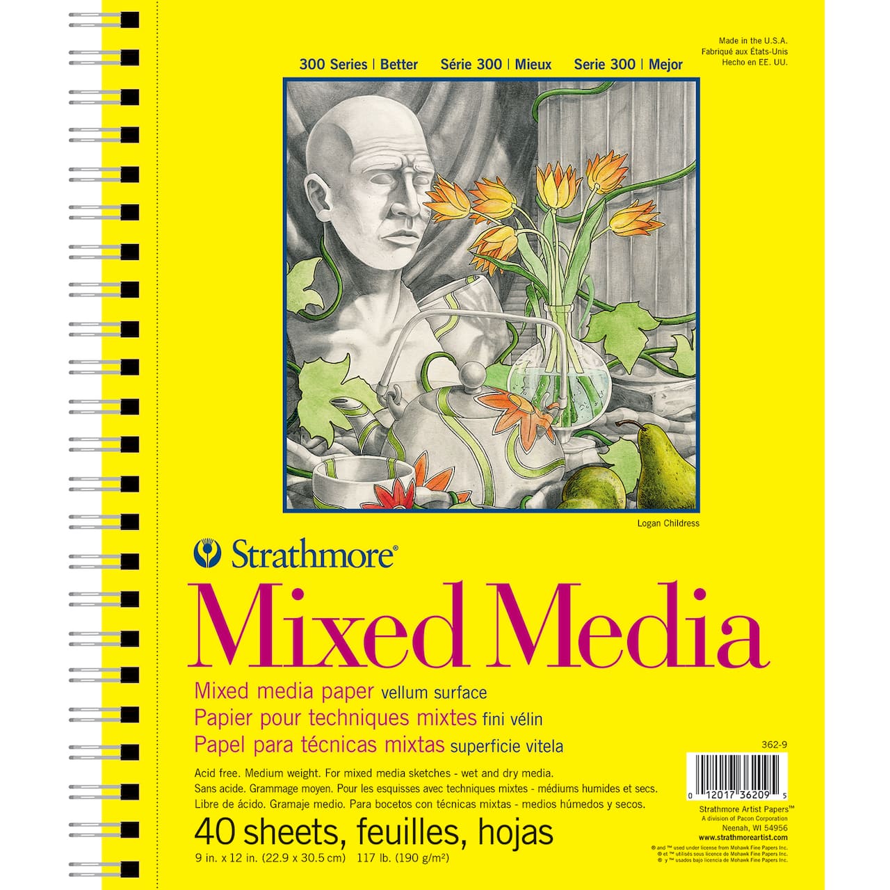 12 Pack: Strathmore® 300 Series Mixed Media Pad
